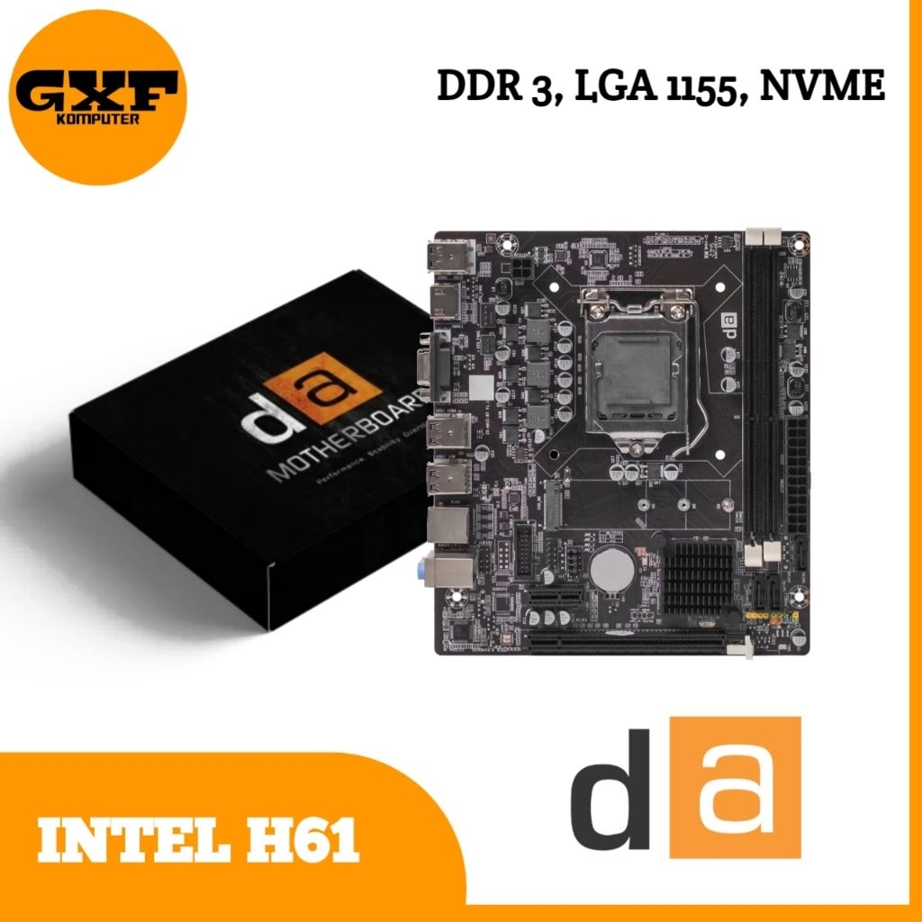 Motherboard DIGITAL ALLIANCE H61 LGA 1155 NVME