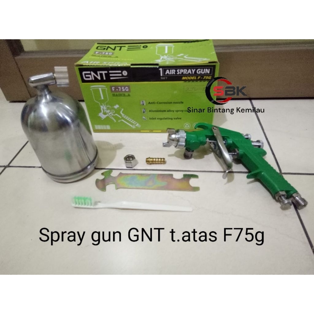 GNT' SPRAY GUN TABUNG ATAS F75