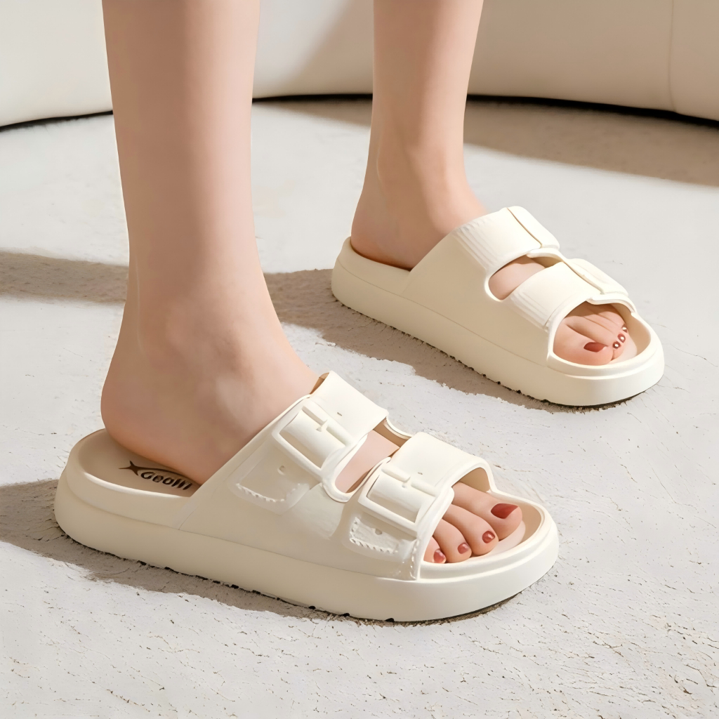 Sandal  Falt Karet Jelly Wanita Sandal Wanita Kekinian Kondangan  Zandilac Sandal Wanita