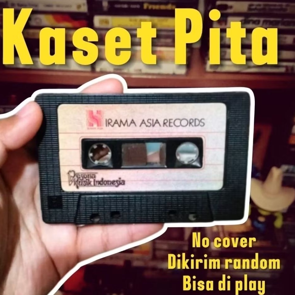 Kaset Pita No Cover BISA DIPLAY