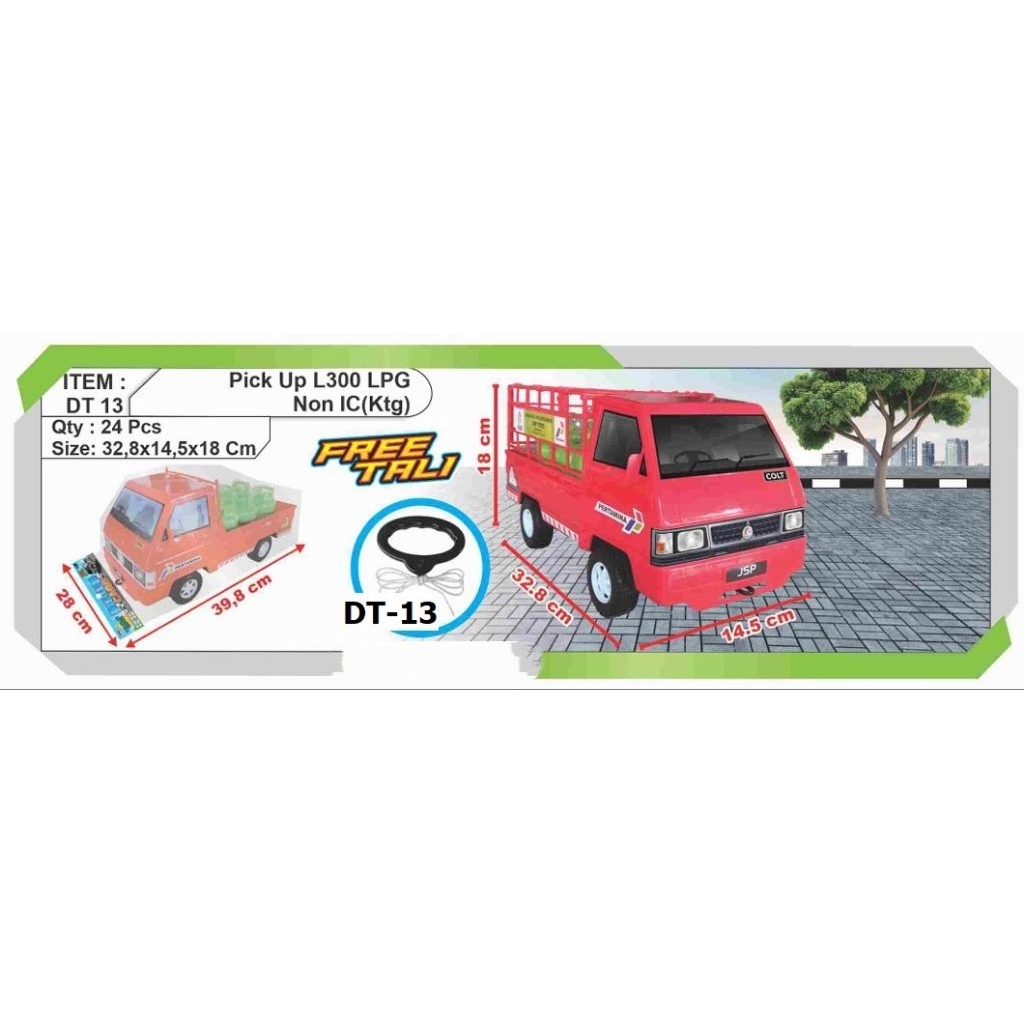 Mobil Pick Up L300+GAS DT 13/L300 Pertamina DT 11