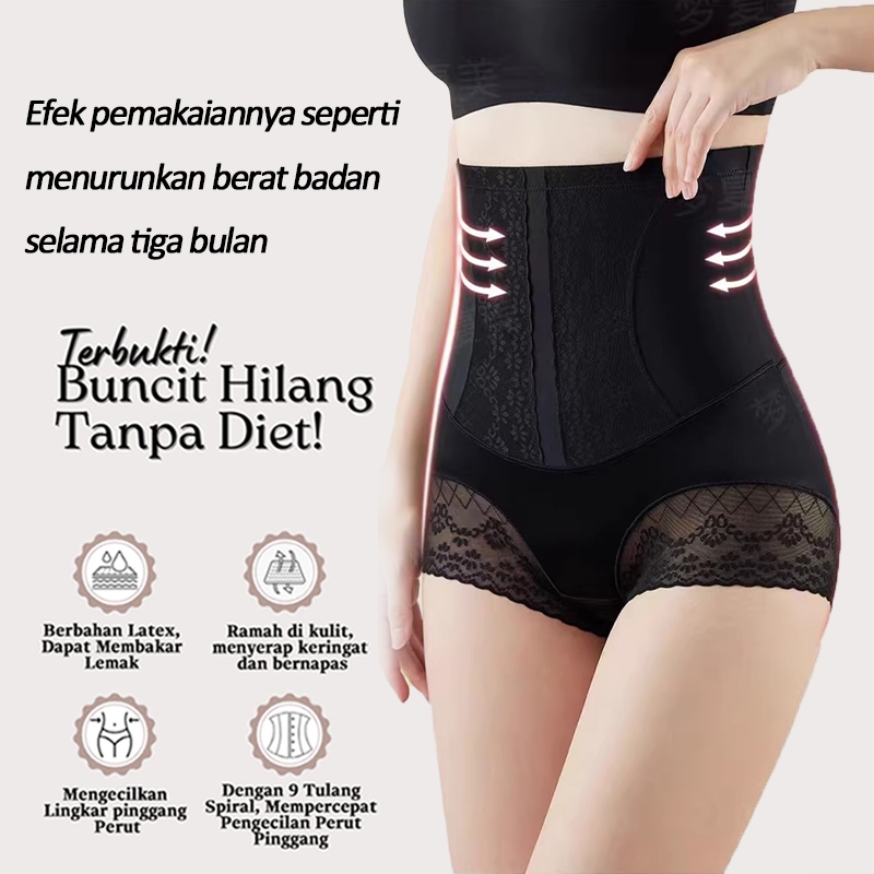 Pica Lela Korset Sutra Anti Bakteri 40 Kg - 70 Kg Super Jumbo Celana Dalam CD Wanita Pengencang Pela