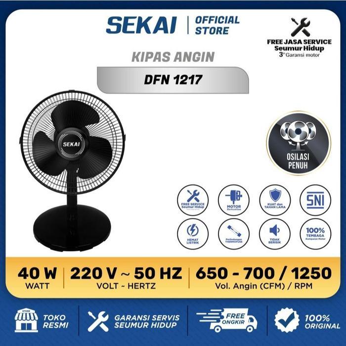 Desk Fan Sekai DFN 1217
