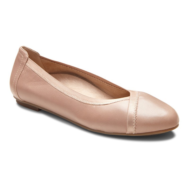 Vionic Caroll Tan Shoes Wanita