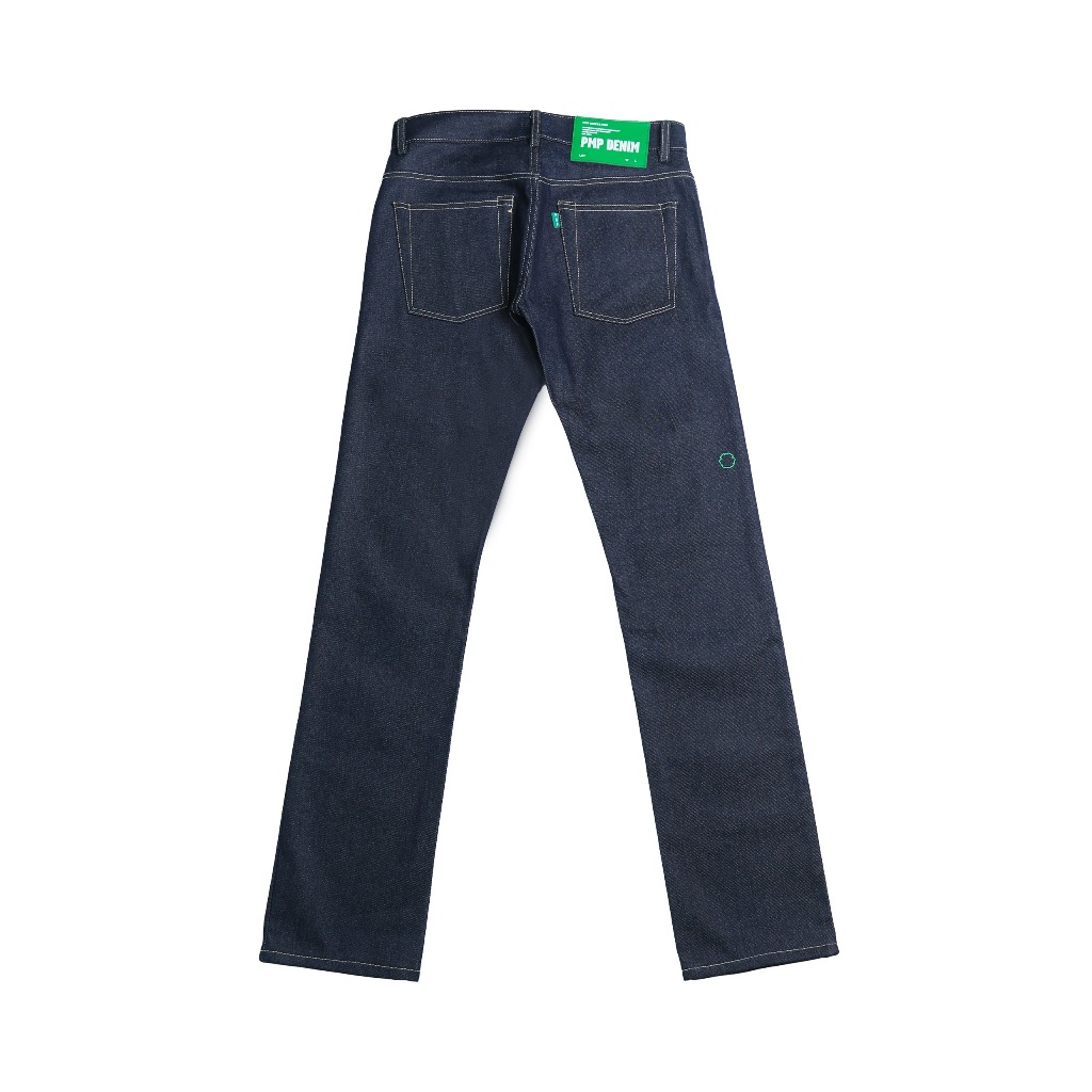 Pot Meets Pop - Pmp Denim (Slim Straight) Pipes Blue - Celana Jeans Panjang - 12Oz