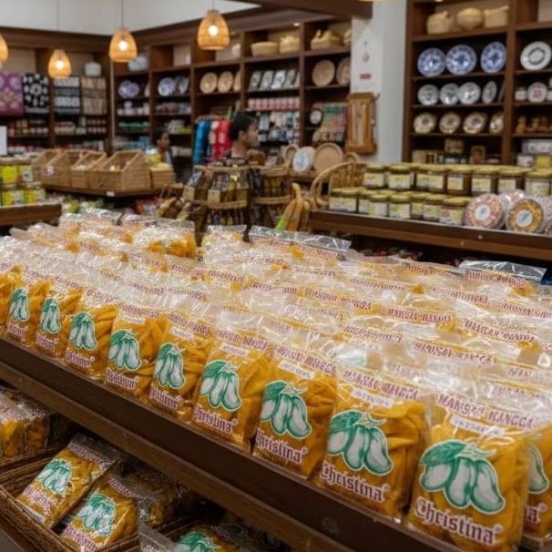 Manisan mangga kering asli Cirebon kualitas PREMIUM