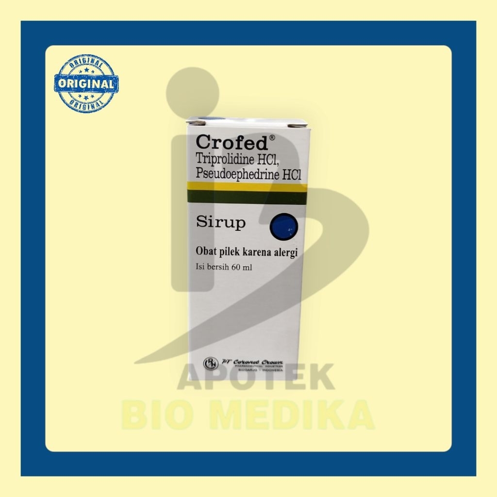 CROFED SIRUP OBAT FLU 60ML