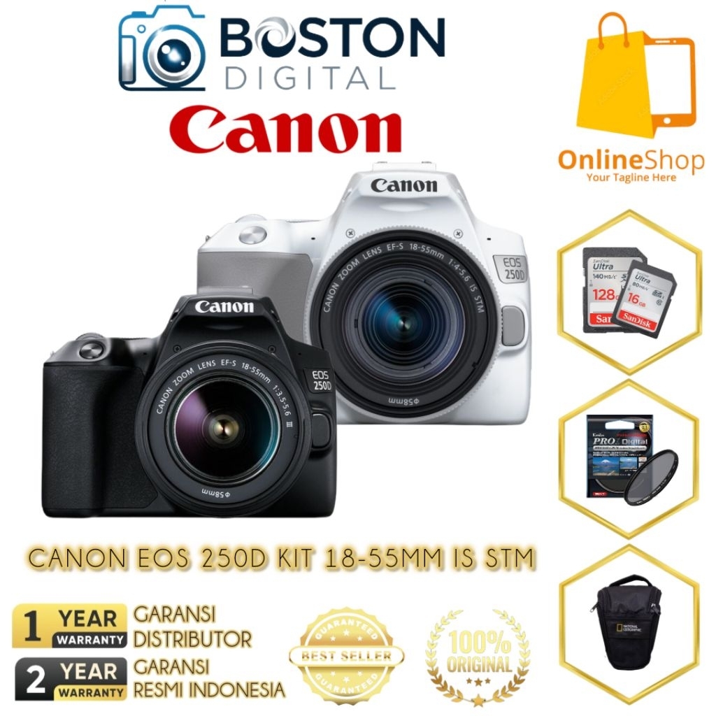 CANON EOS 250D KIT 18-55MM IS STM / CANON 250D KIT 18-55MM IS STM