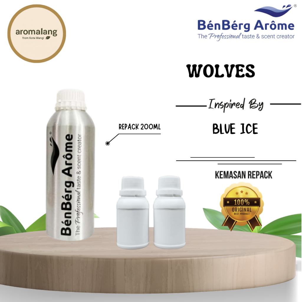 WOLVES BY BENBERG PARFUM BIBIT | REPACK 200ML | PARFUM LAKI-LAKI | MURNI 100%