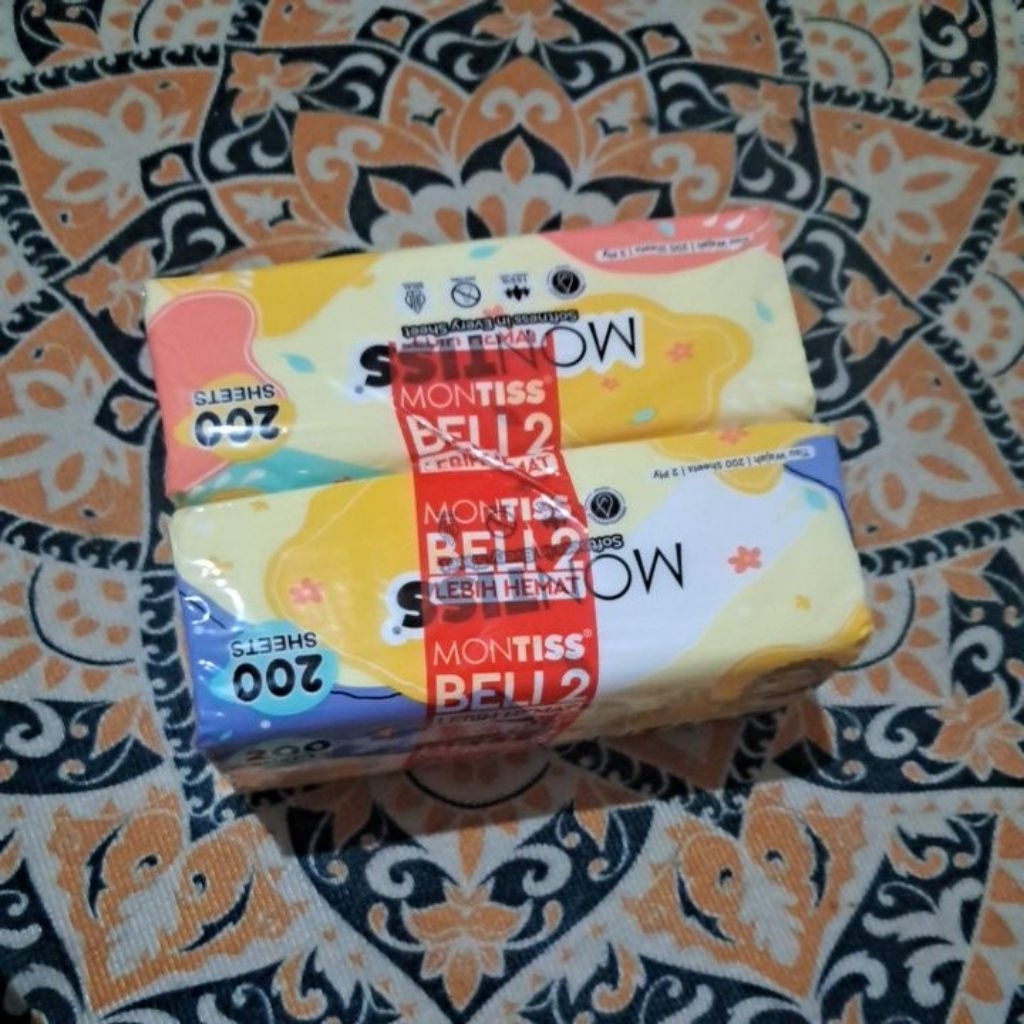 TISUE MONTIS| 200SHEETS@2