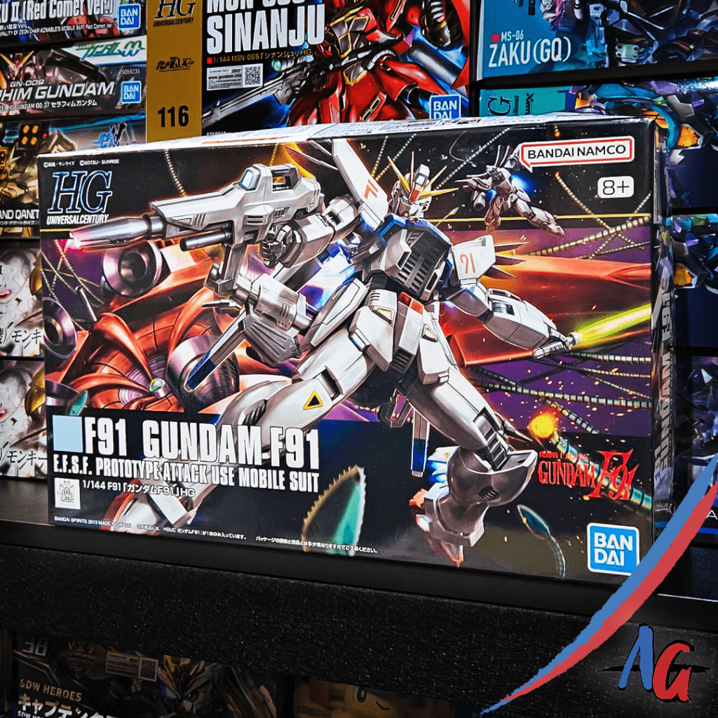 HGUC HG Gundam F91 Bandai Model Kit
