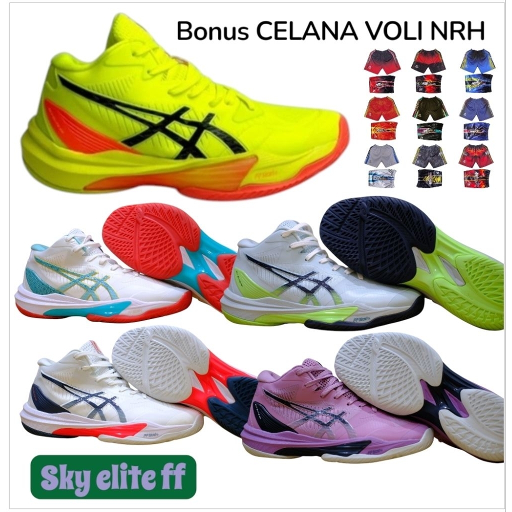 sepatu voli sky elite ff super premium voli sepatu olahraga asics sky elite ff super premium voli se