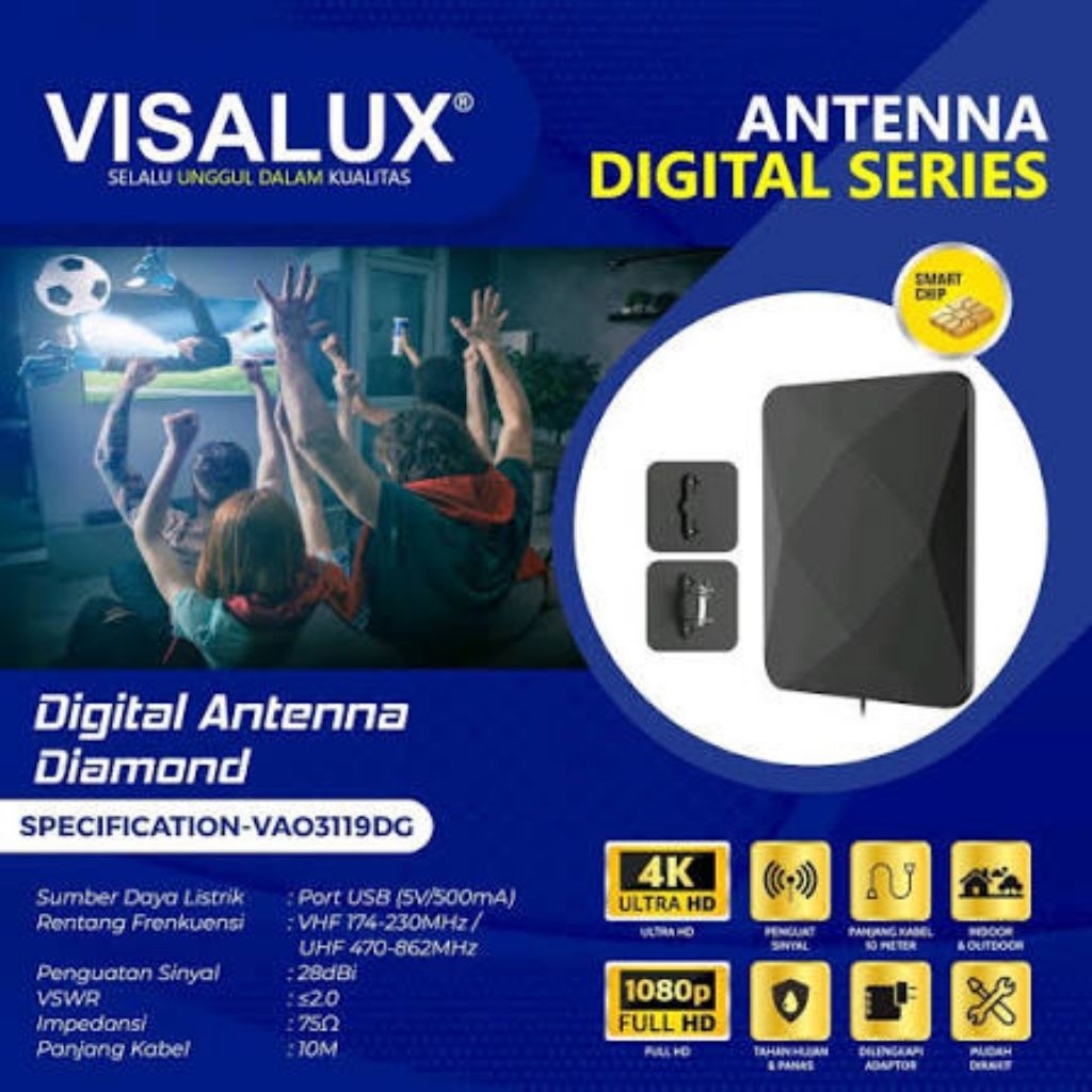 Antena Visalux Digital Seri Diamond