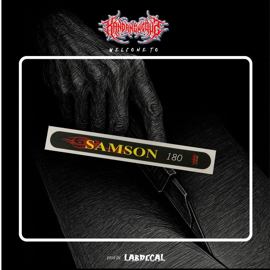 stiker replika rebuild tegek samson