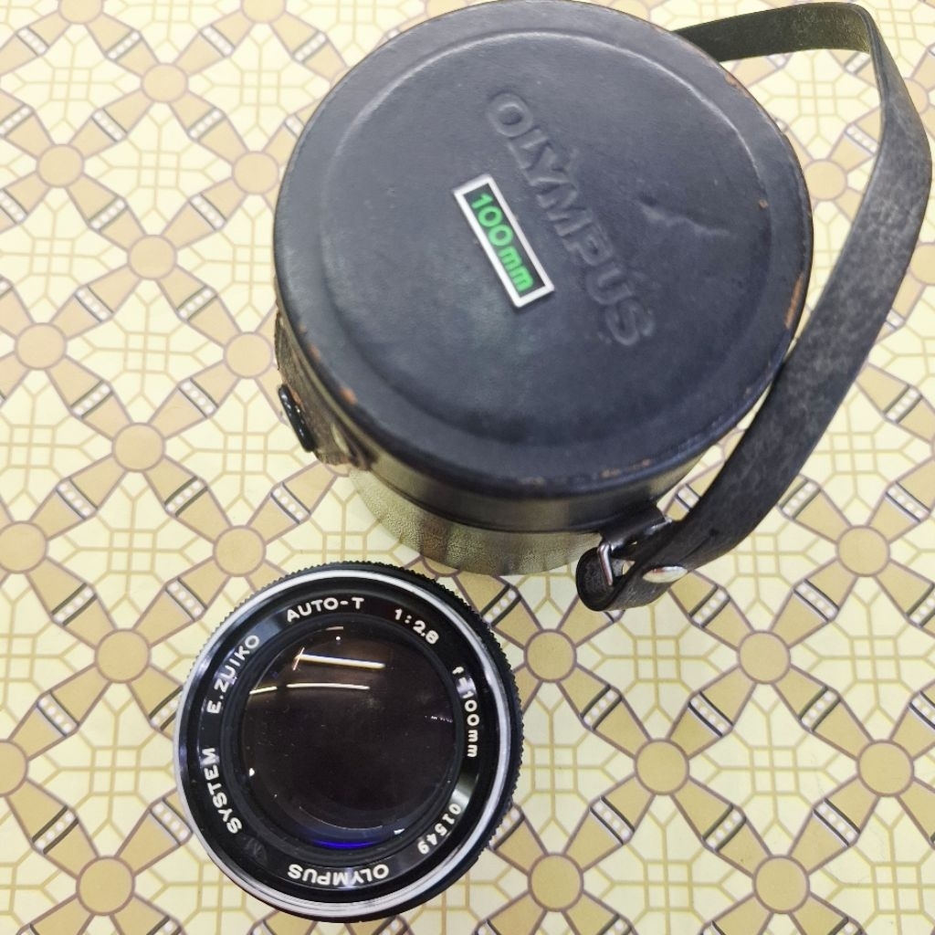 Lensa Analog Olympus E.Zuiko 100mm f2.8