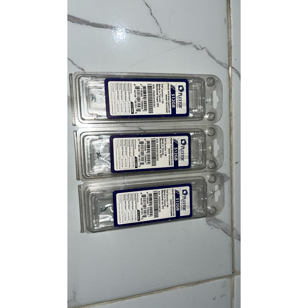 SSD mSATA 512GB Plextor PX-512M6S – BARU SEGEL – ORIGINAL
