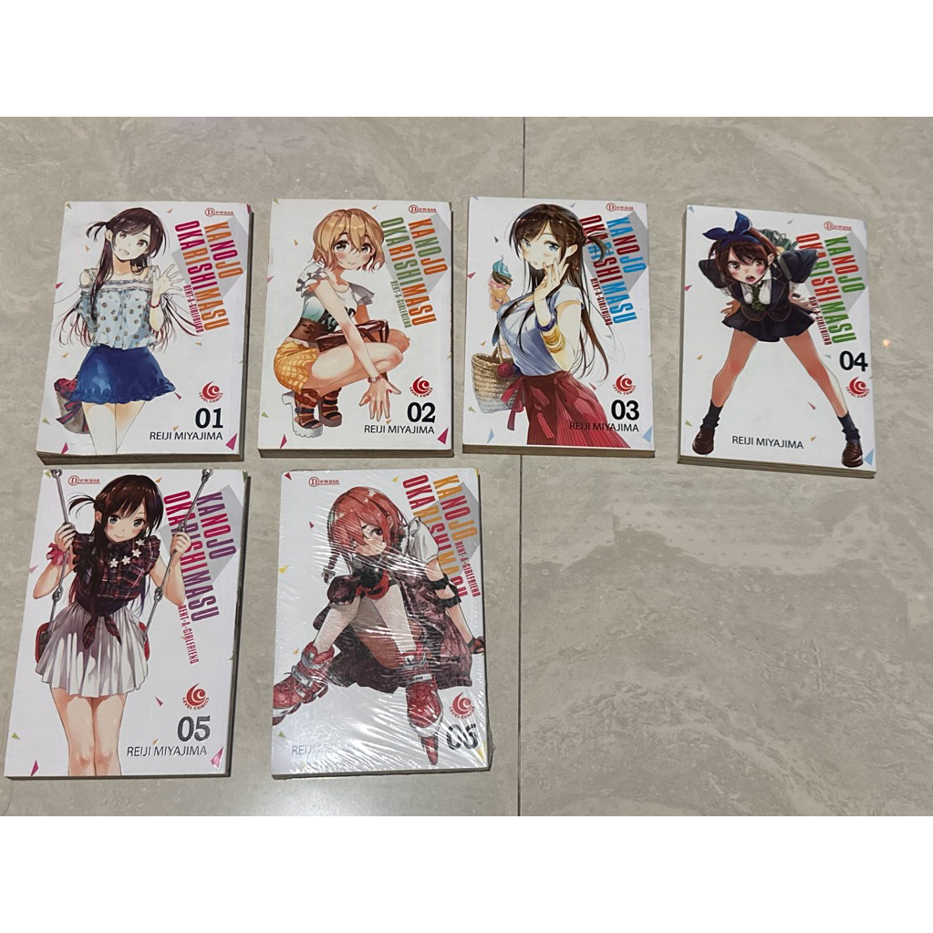 komik kanojo okarishimasu preloved (kolpri)