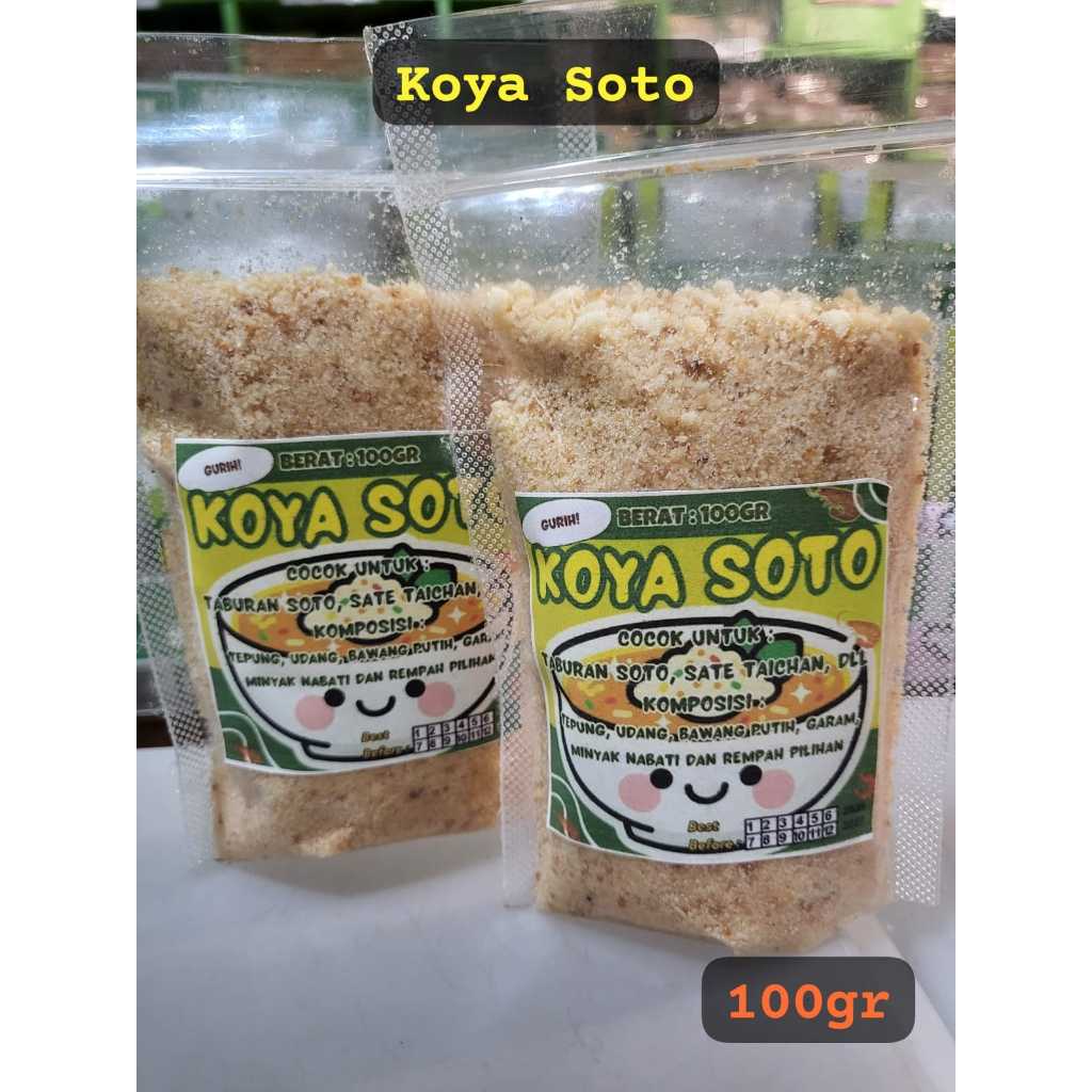 KOYA BUBUK - KOYA SOTO LAMONGAN 100 Gram