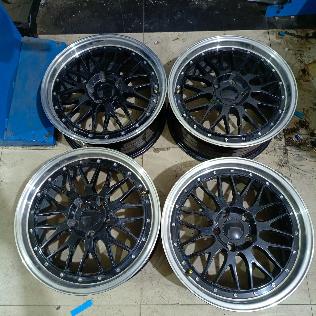 VELG BEKAS BBS R17 PCD 5X114 Lebar 7,5 Cocok Mobil Ertiga Innova Brv Hrv Xpander