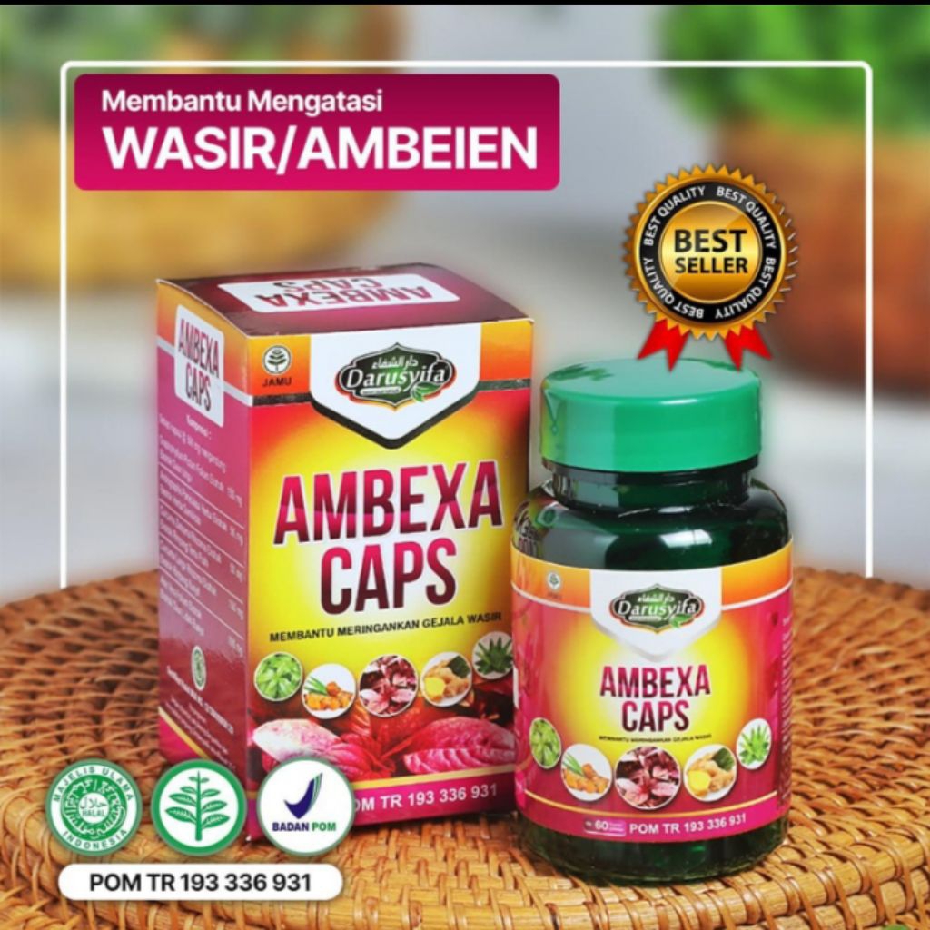 Kapsul Ambexa Caps Bantu Atasi Masalah Wasir Di Jamin Ampuh