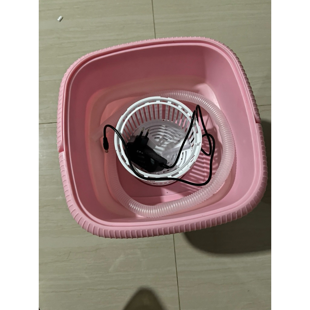 mesin cuci portable mini preloved