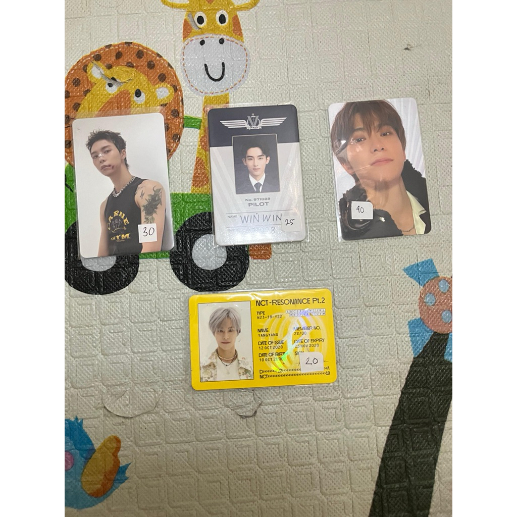 PC OFFICIAL NCT JOHNNY WINWIN JAEHYUN YANGYANG