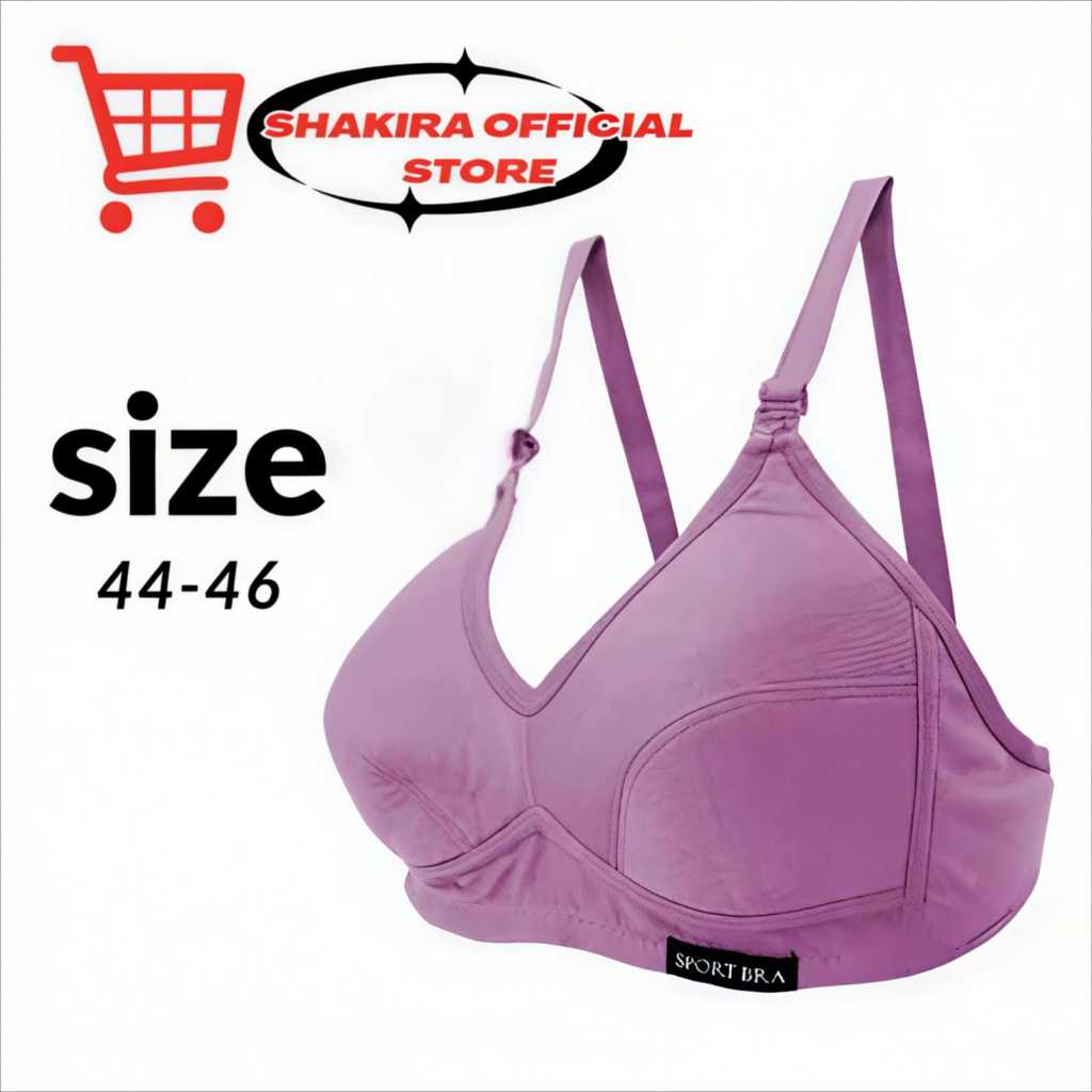 Bh/Bra SIZE 44-46 Sport Bra Wanita dewasa Tanpa Busa Staylis Nyaman Comfy & Trendy