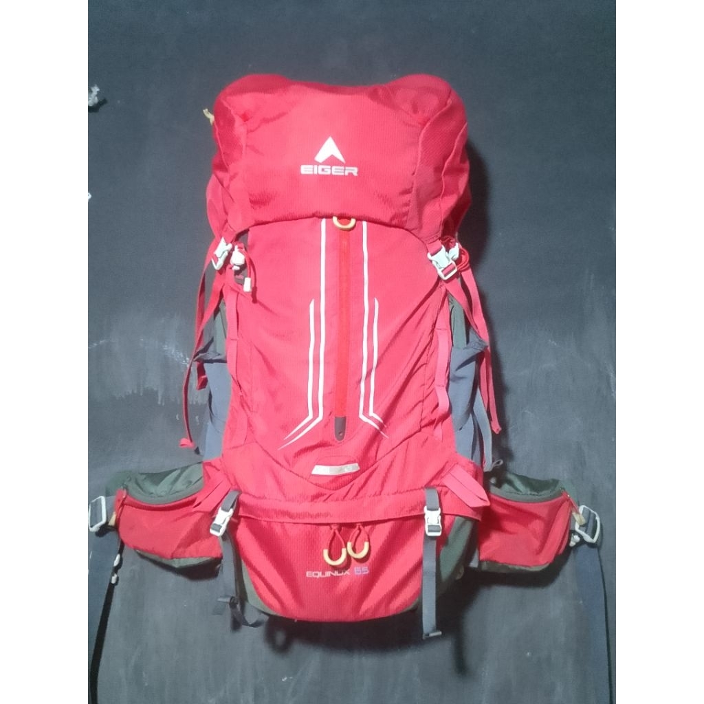 Carrier/Tas Gunung Eiger/Reptil 65L/60L + Adm Shopee 15%