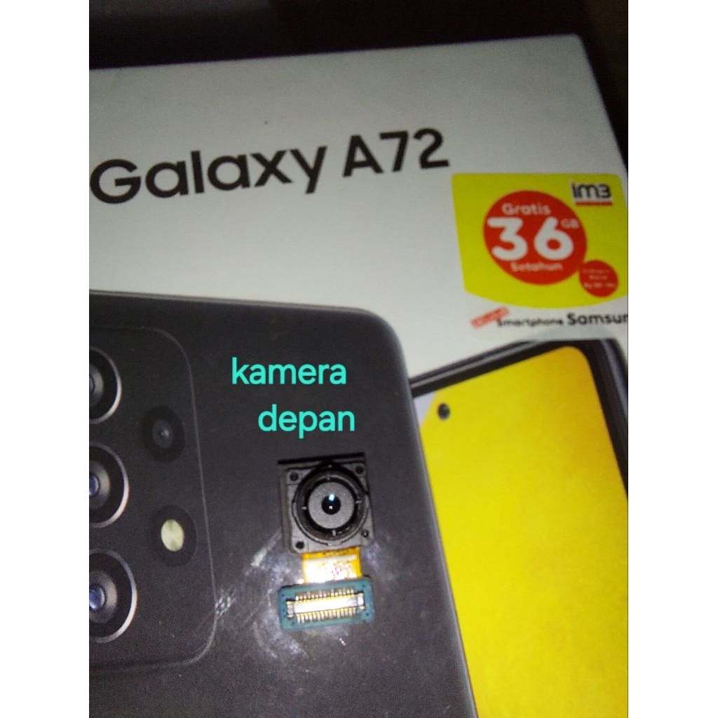 Kamera samsung a72 ori copotan