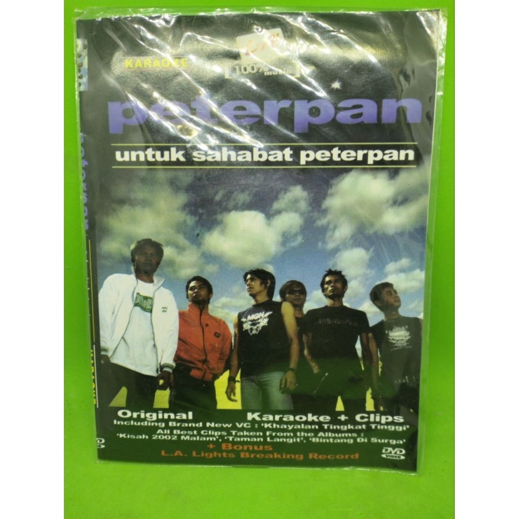 DVD PETERPAN Album UNTUK SAHABAT