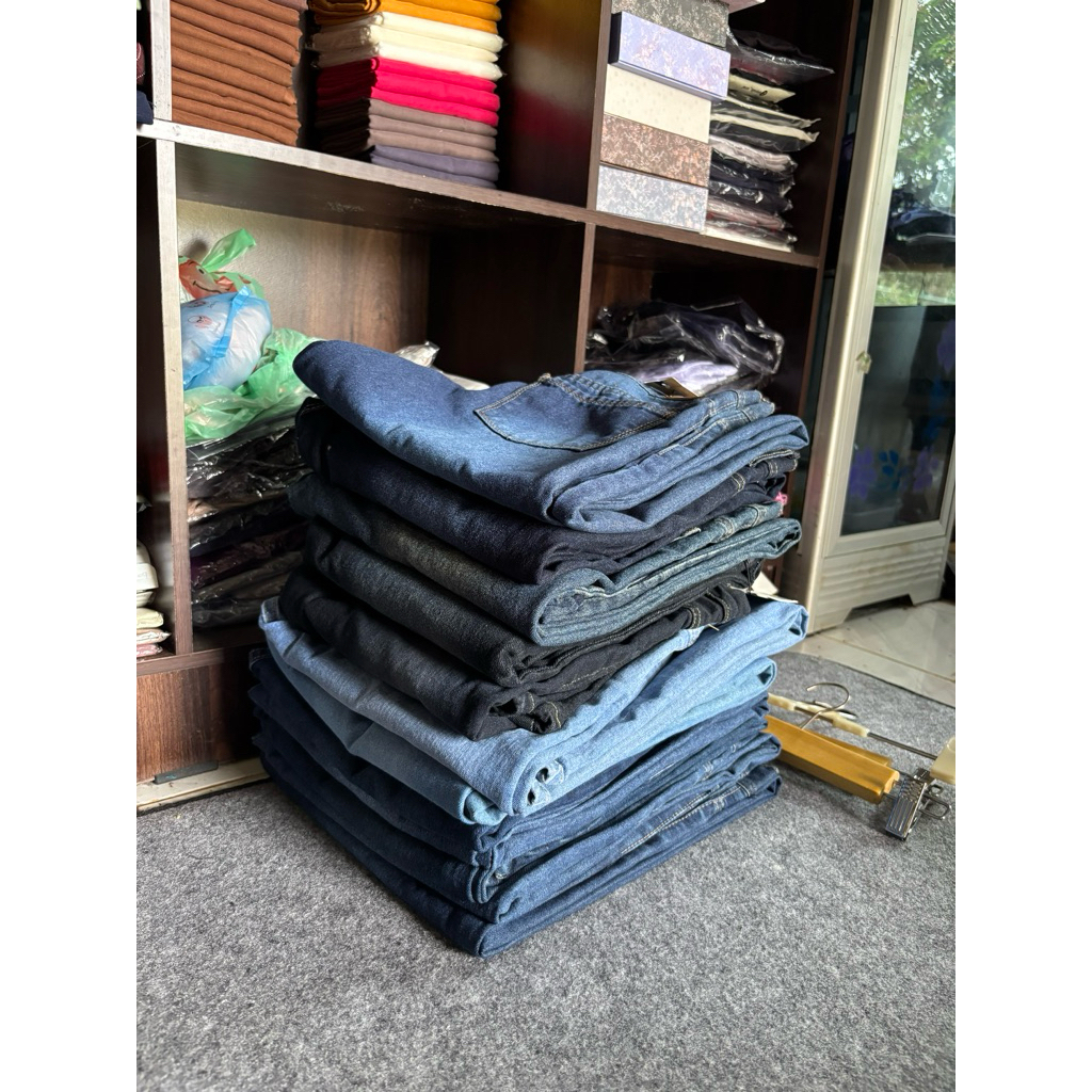 celana jeans kulot by request