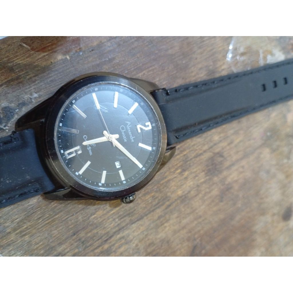 jam tangan Alexandre Christie second ori (mati)