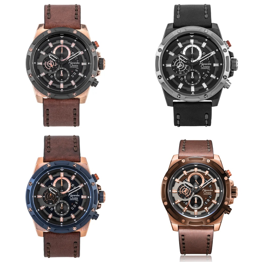 JAM TANGAN PRIA ALEXANDRE CHRISTIE AC6506 AC 6506 MC