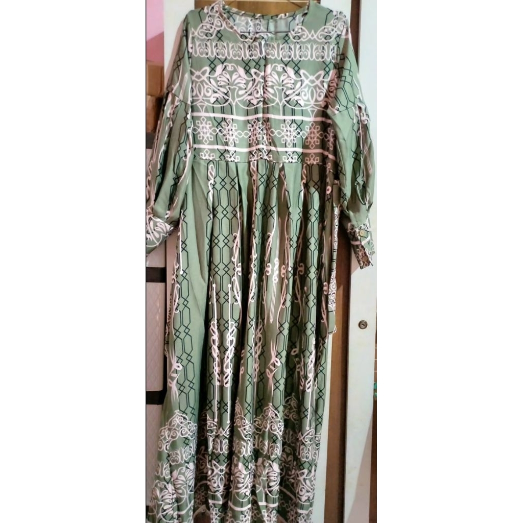 PRELOVED ABAYA ARAB SWAROVSKI / DRESS GAMIS PREMIUM