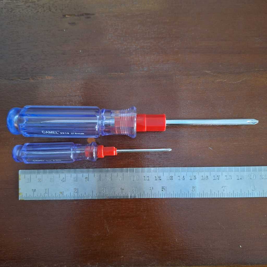 Obeng 2way Obeng Bolak Balik Camel Besar/Kecil