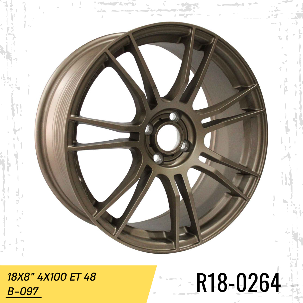 SALE VELG R18 18 4x100 B-097 BRONZE FREED YARIS SWIFT