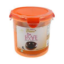 [METTA] pekanbaru/Dark Elmer Dip Glaze 1KG - Saus Manis untuk Donat dengan Berbagai Rasa