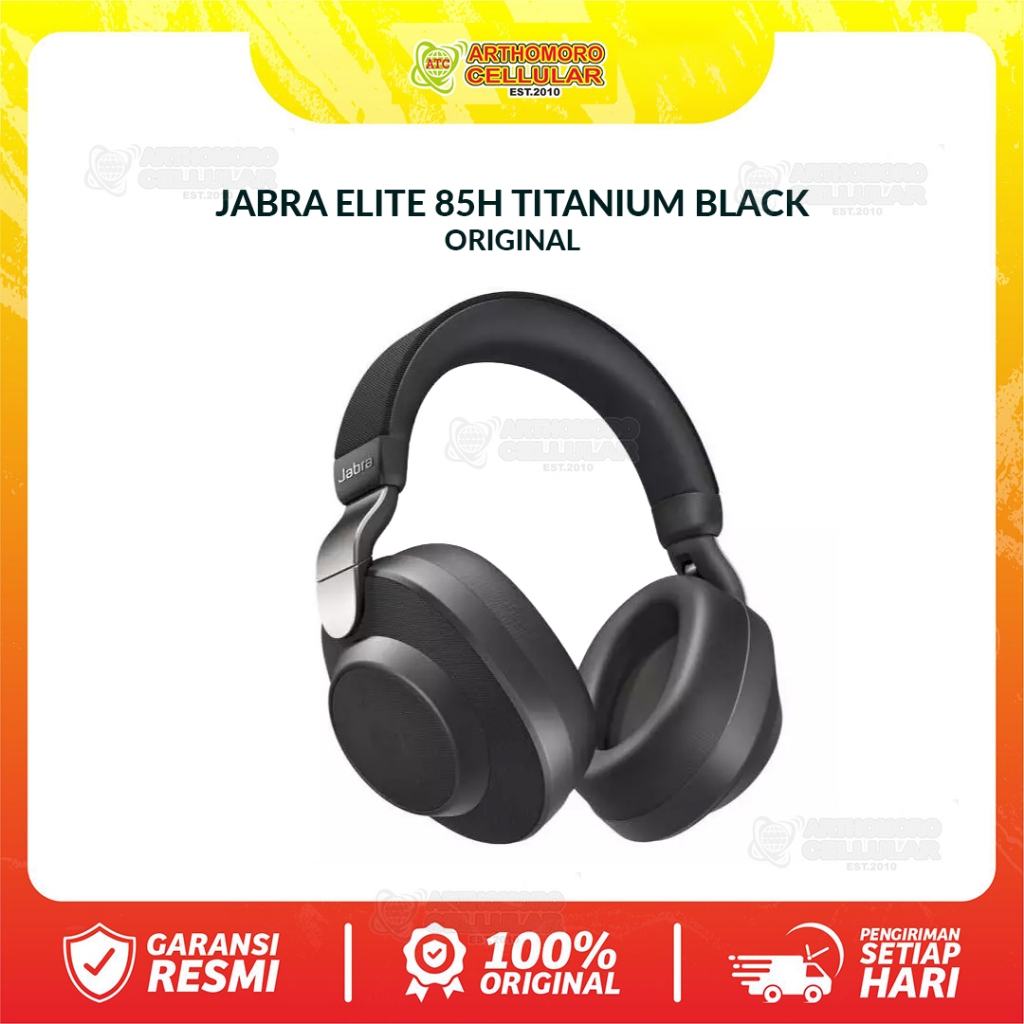 JABRA ELITE 85H TITANIUM BLACK - ORIGINAL