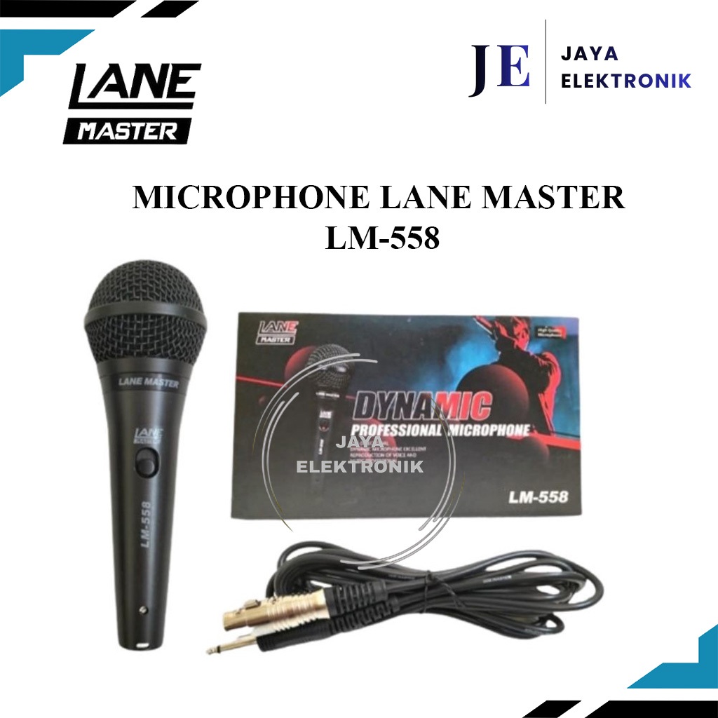 Microphone Lane Master LM 558 ORIGINAL MIC Lane Master LM 558 ORIGINAL