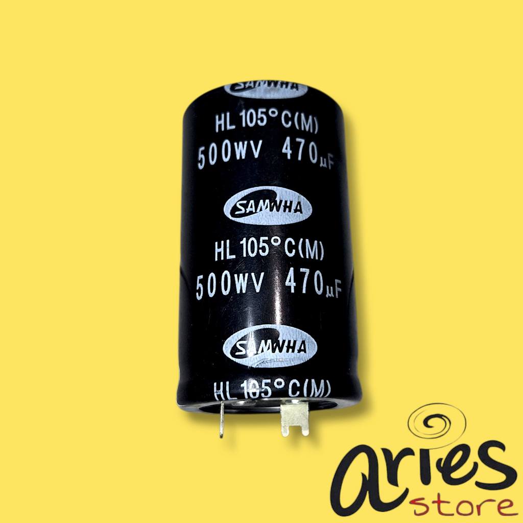 ELCO 470uf 500v penganti 450v