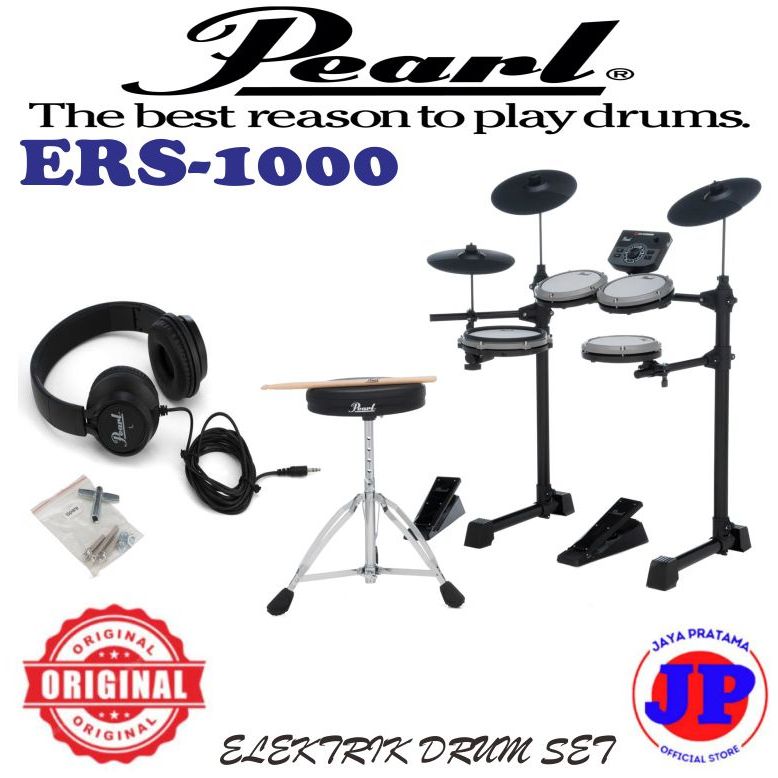 Pearl ERS1000 Electronic Drum Set Drum Pearl ERS-1000 Elektrik Drum Set Elektronik Drum Set E-Roadsh