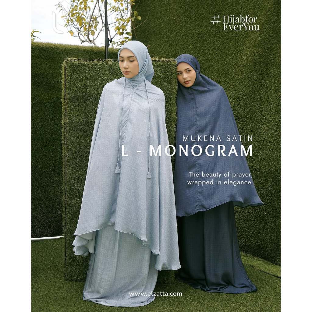 MUKENA KATUN ELZATTA DAN MUKENA SATIN L RING ELZATTA DEWASA