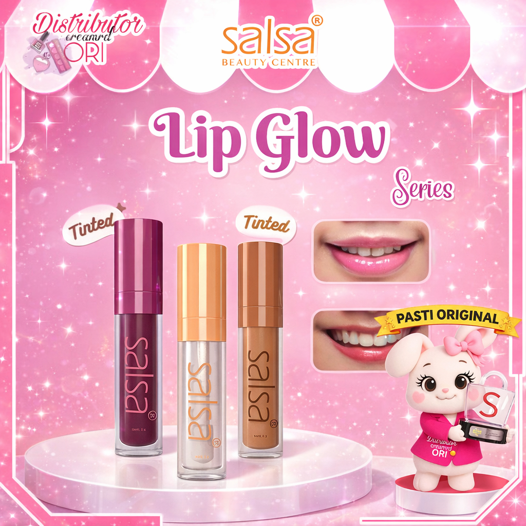 SALSA Lip Glow Serum BPOM Lippie Serum Bibir | Distributor Cream Ori