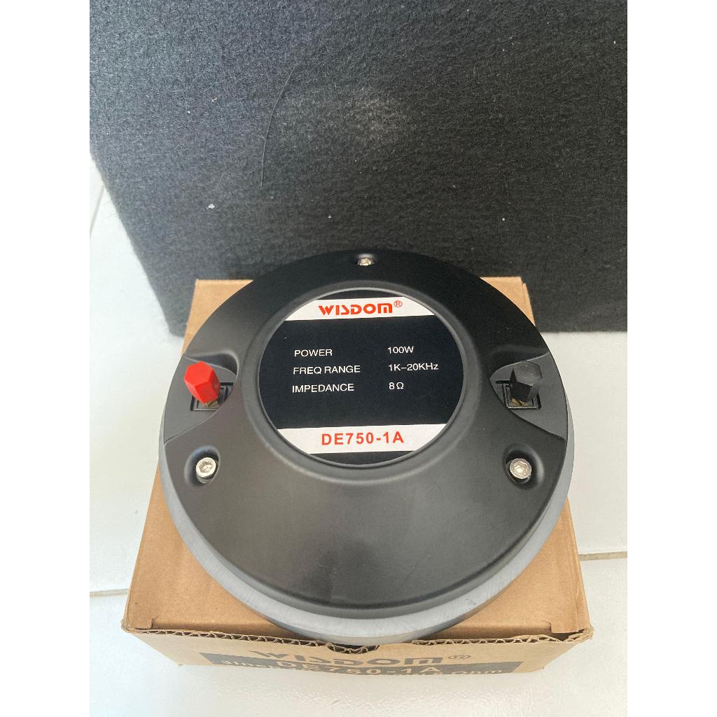 Driver Tweeter Wisdom Original DE750-1A DE750 DE 750 1A Model Baut Coil 3in Maxx 750 Watt Kelas Lapa