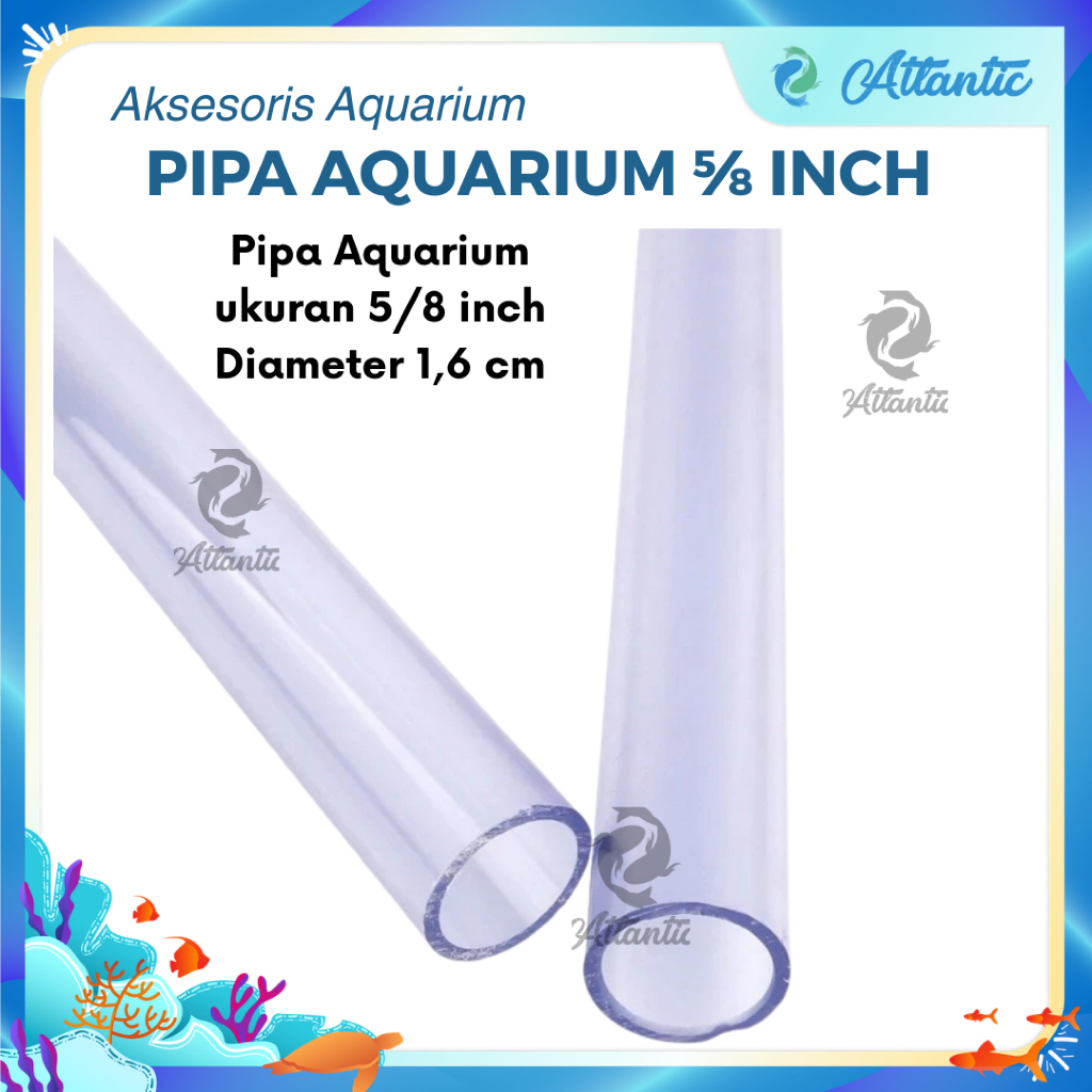 Pipa Aquarium 5/8 inch Pipa Filter Aquarium Kolam
