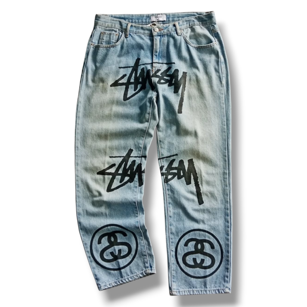 STUSSY CUSTOM JEANS LONG PANTS | CELANA PANJANG | CLWM 2