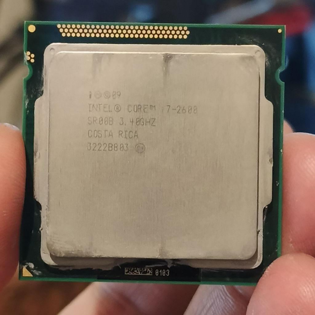 Processor Intel I7 2600 3.4GHZ LGA 1155 Gen 2 Sandybridge