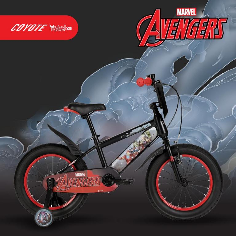 Sepeda Anak Laki Laki BMX  12 inch Element Coyote X Two Avenger Ban Jumbo 3.0  Element Coyote X2 TER