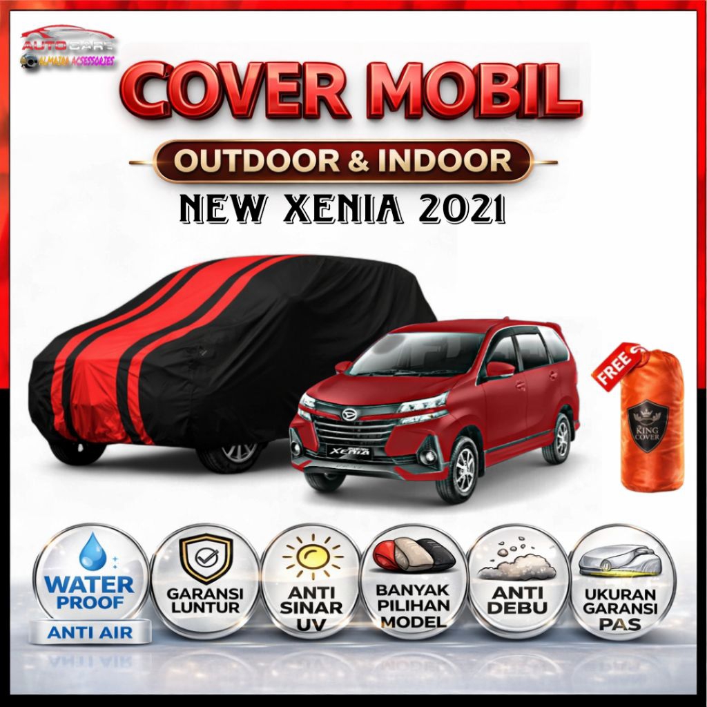 COVER MOBIL / SELIMUT MOBIL DAIHATSU XENIA, TOYOTA AVANZA 2015 2019 2021 MANTOL MOBIL TERLARIS OUTDO