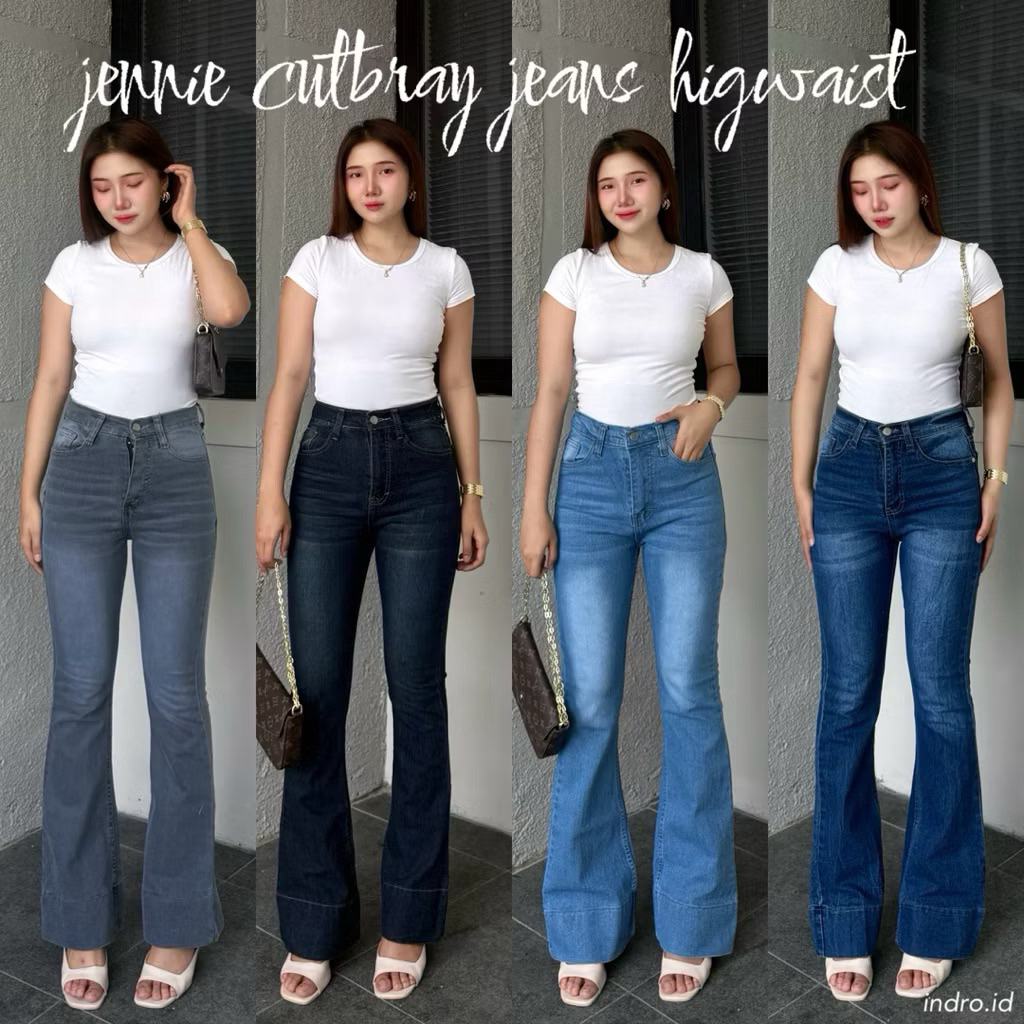 Preloved Cutbray Jeans